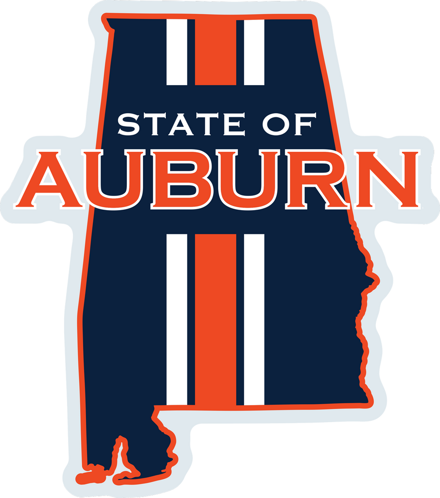 State of Auburn Decal