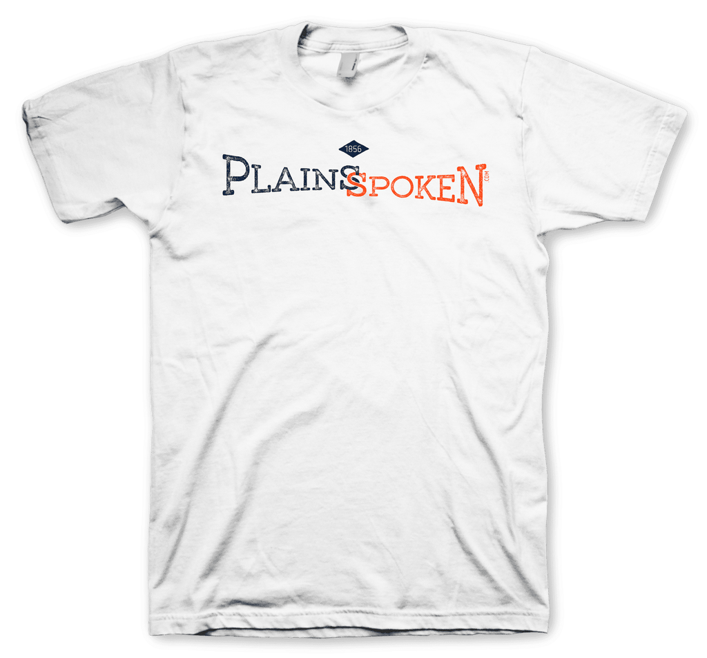 PlainsSpoken.com Logo Tee