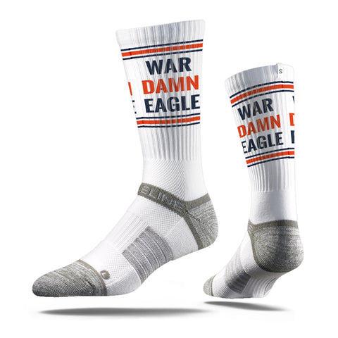 Auburn War Damn Eagle Socks