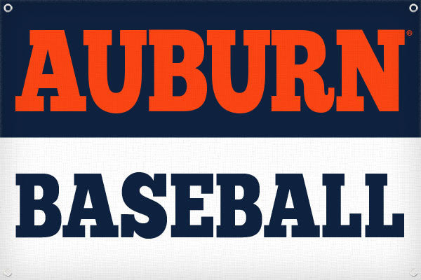 Auburn Baseball - 2ft x 3ft