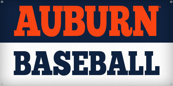 Auburn Baseball - 3ft x 6ft