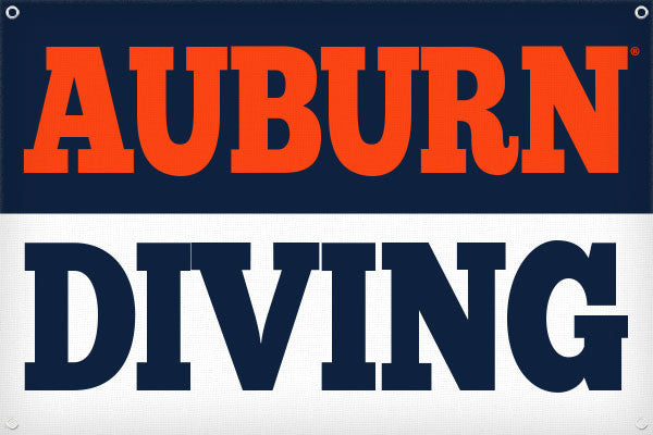 Auburn Diving - 2ft x 3ft