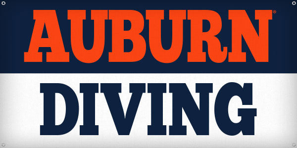 Auburn Diving - 3ft x 6ft