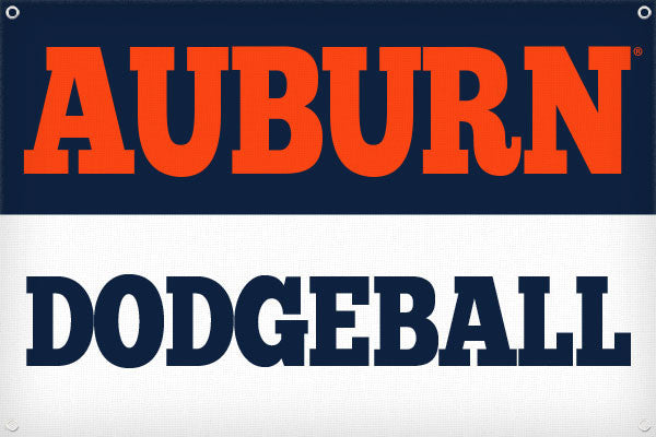 Auburn Dodgeball - 2ft x 3ft