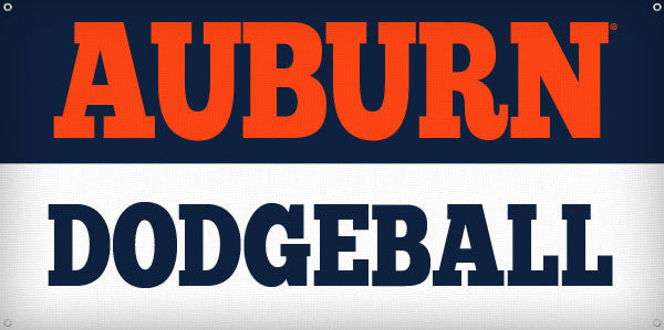 Auburn Dodgeball - 3ft x 6ft