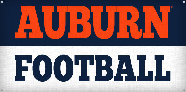 Auburn Football - 3ft x 6ft