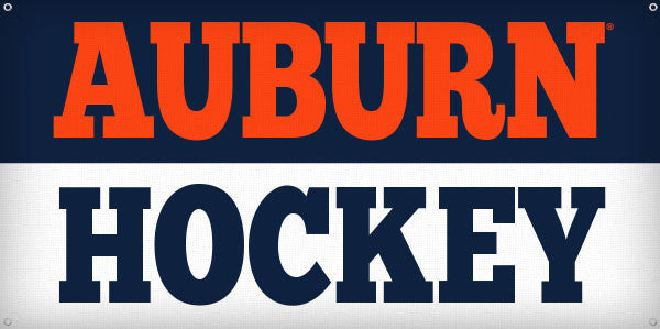 Auburn Hockey - 3ft x 6ft