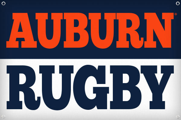 Auburn Rugby - 2ft x 3ft
