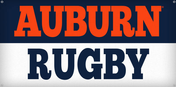 Auburn Rugby - 3ft x 6ft