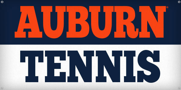 Auburn Tennis - 3ft x 6ft