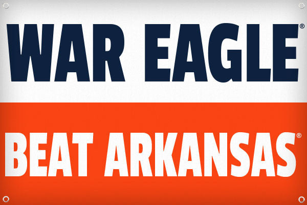 War Eagle Beat Arkansas - 2ft x 3ft