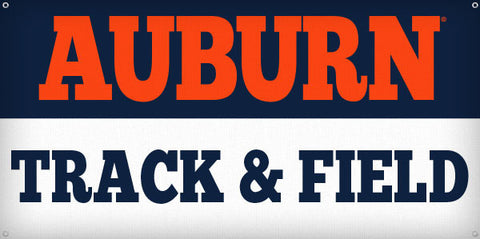 Auburn Track & Field - 3ft x 6ft